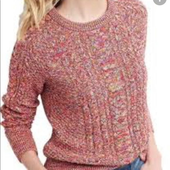 GAP rainbow cable-knit women’s sweater size extra small - Picture 1 of 5